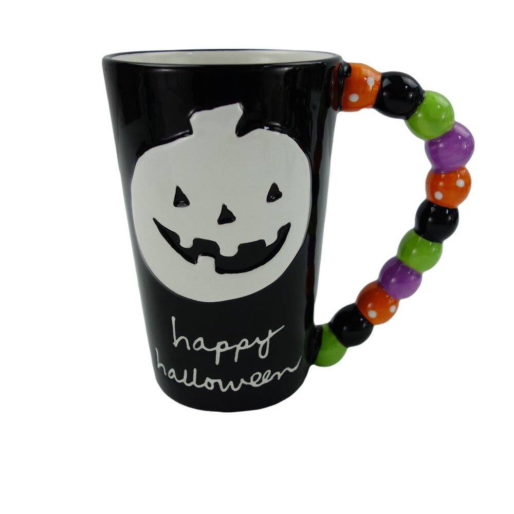 Sandra Magsamen Happy Halloween Pumpkin Large Ceramic Coffee Cup‎ Mug